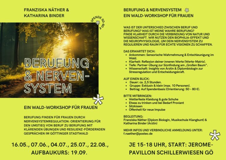 Seminar Berufung und Nervensystem