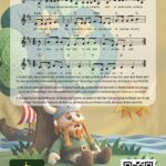 Freie Lieder von Klangbunt - Noten für das Lied: "Der schwitzende Wikinger" von Franziska Näther, Klangbunt Kinderwaldmusik Musikschule Göttingen