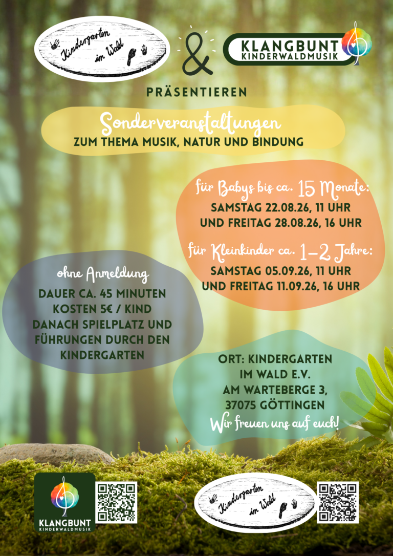 Kooperation Kindergarten im Wald Babysingen